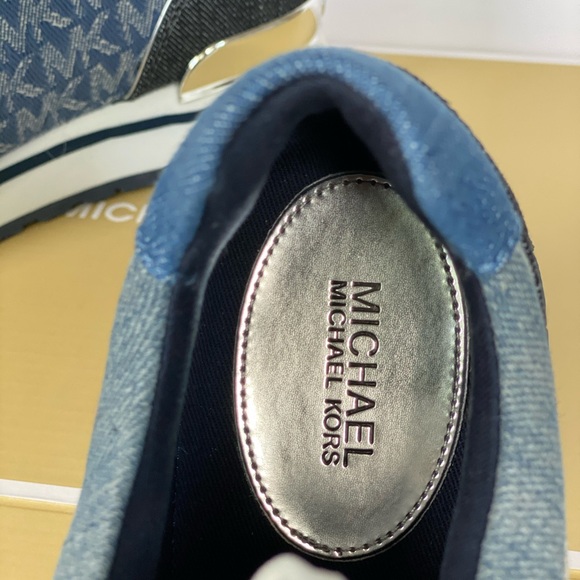 MICHAEL KORS Maddy Trainer Denin Jacquard - Picture 11 of 12